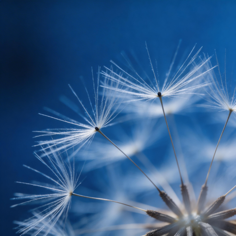 蒲公英的轻盈飘舞图片