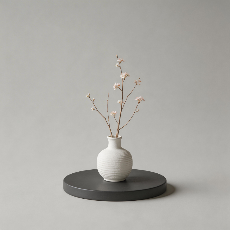 素雅花瓶静物图片