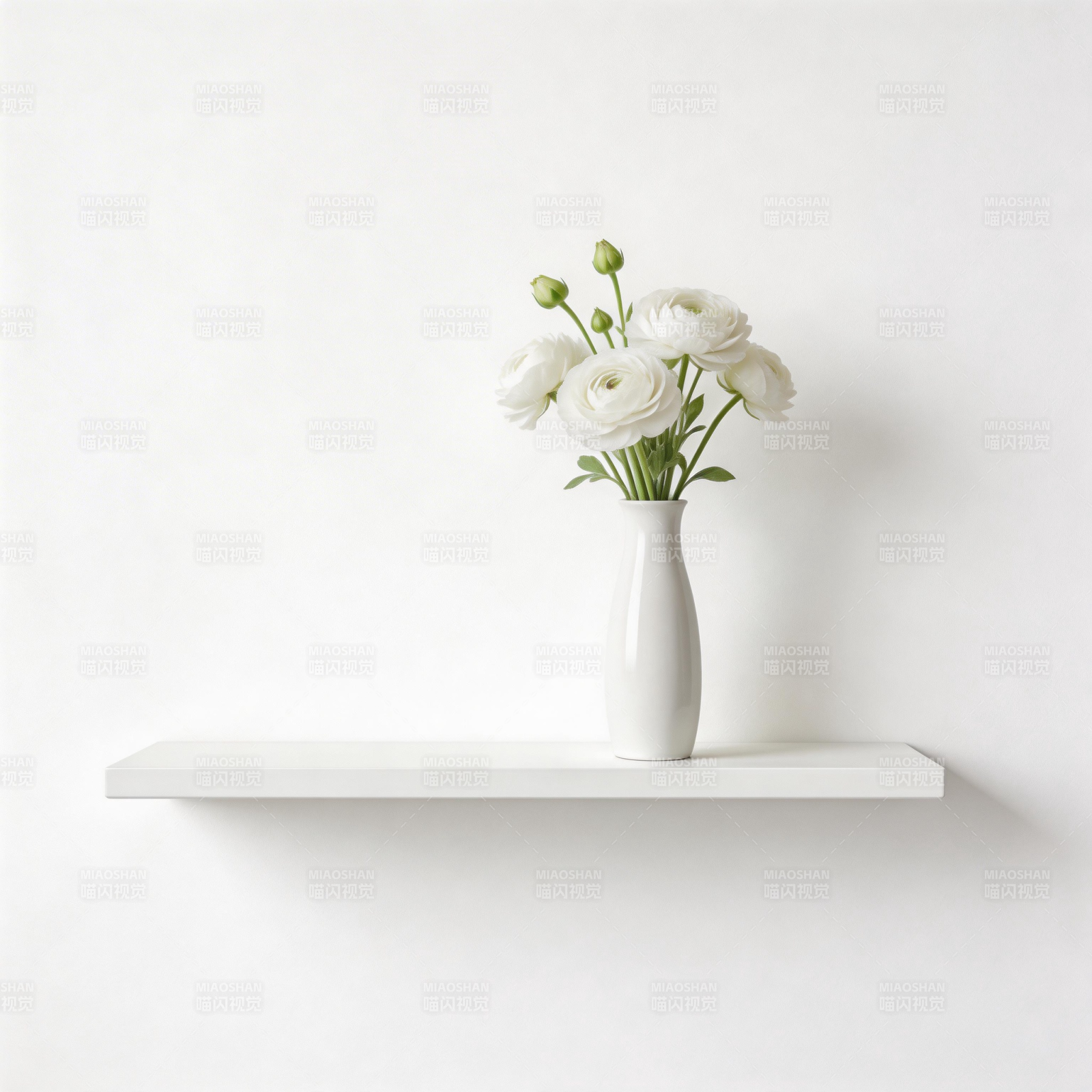 白花静置 简约之美图片