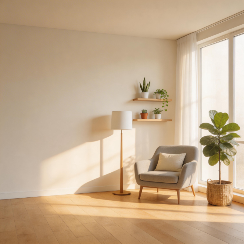 阳光下的静谧角落图片