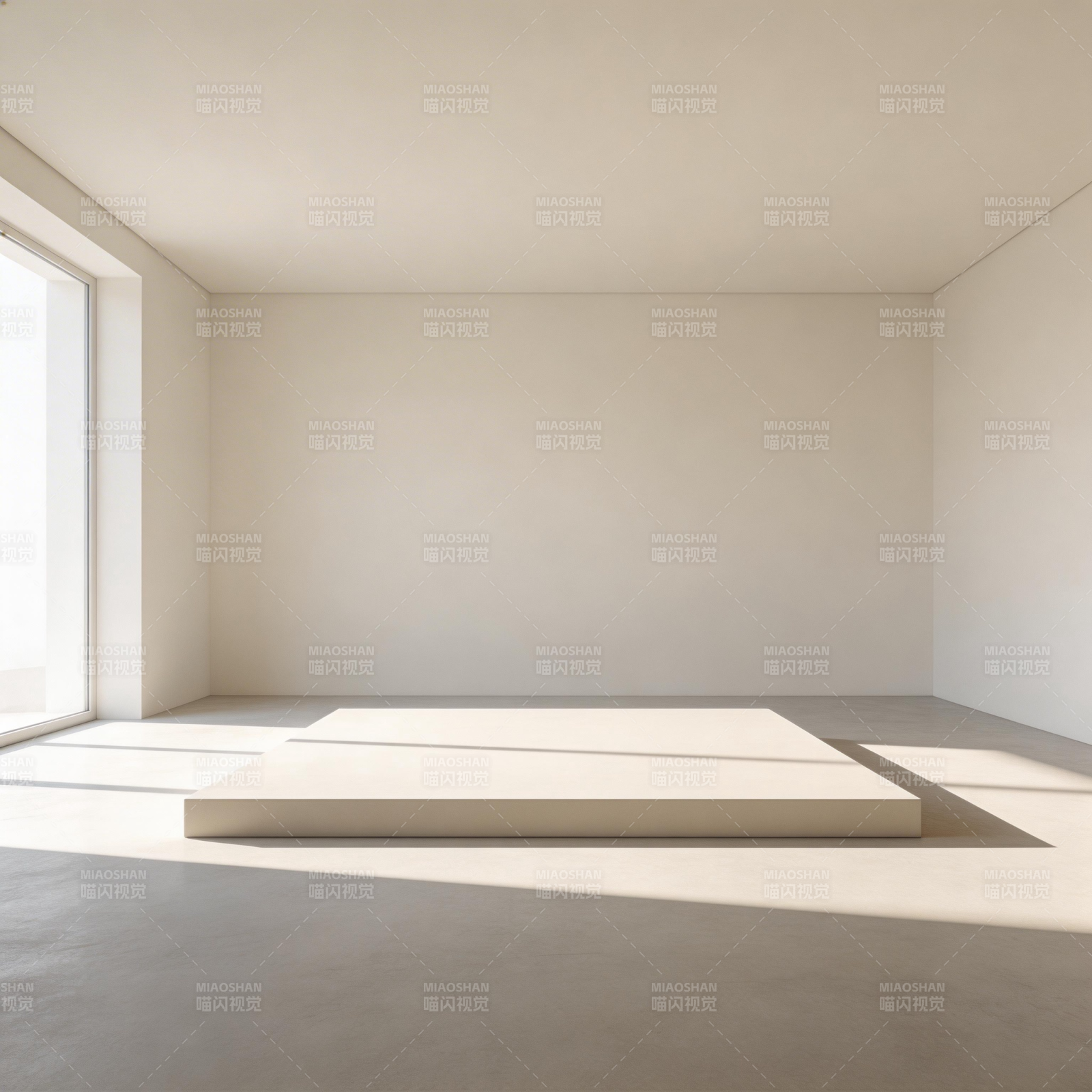 极简空间光影图片