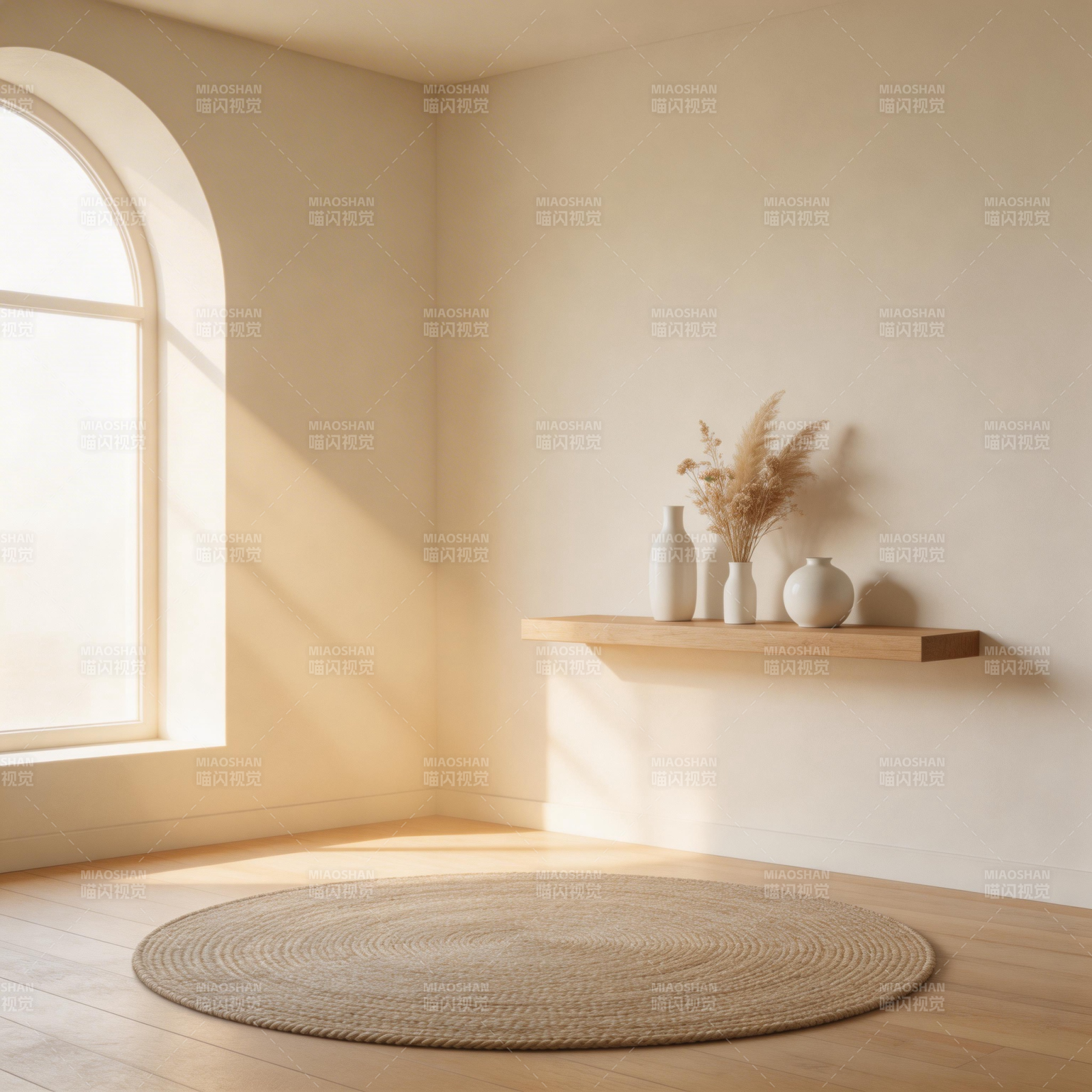 静谧角落 光影之美图片