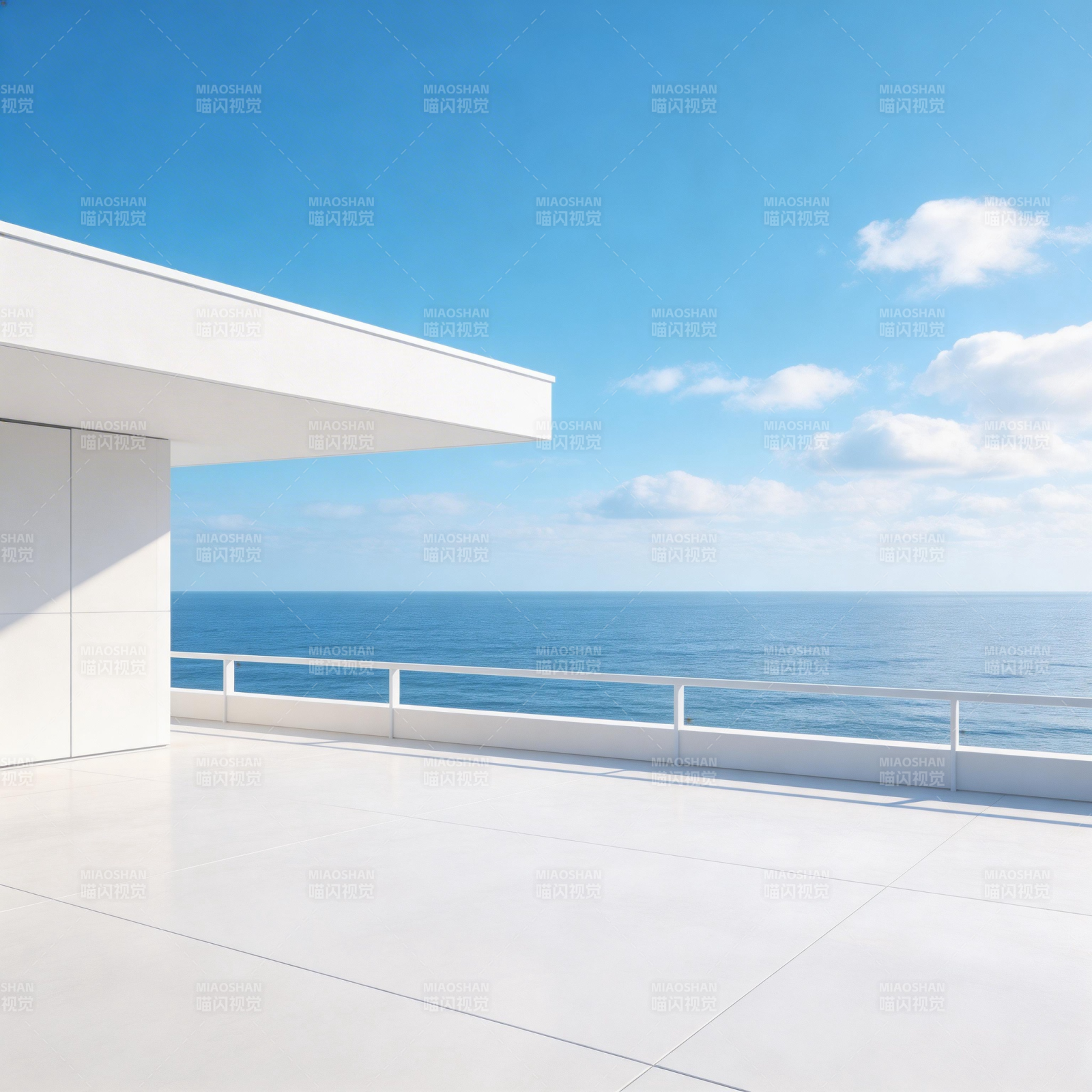 海天一色 极简之境图片