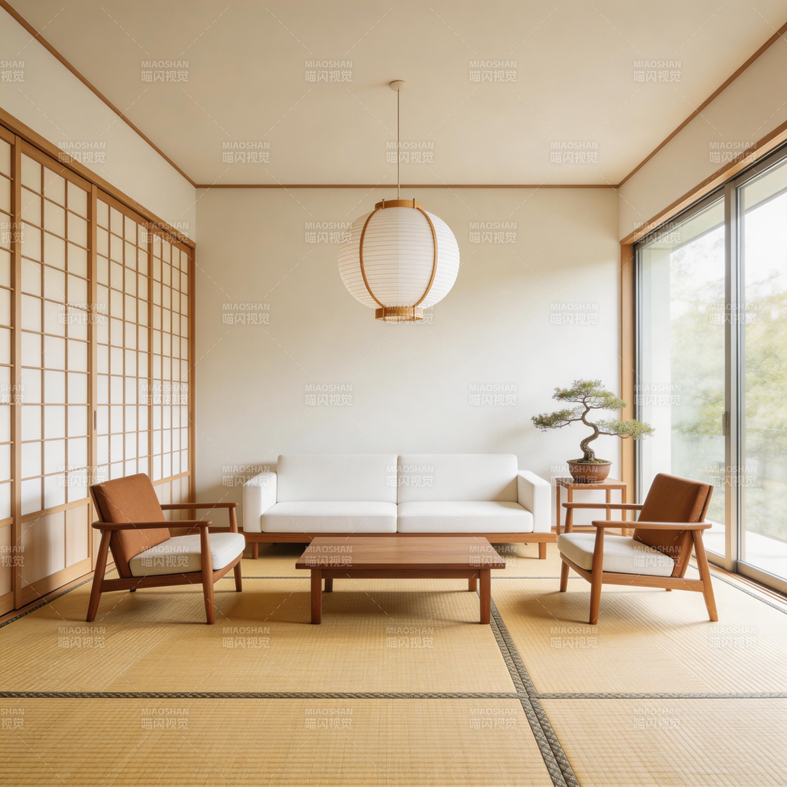 日式简约客厅图片