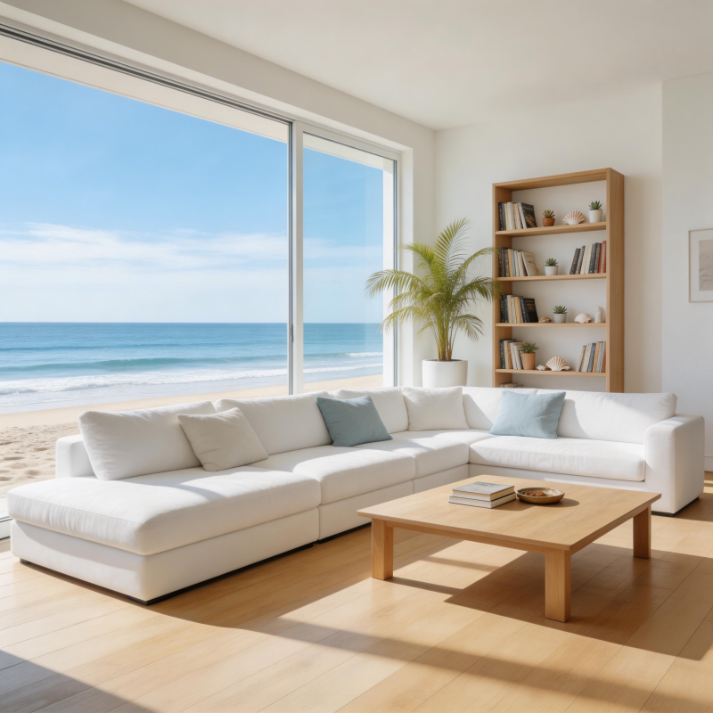 海景客厅 阳光满屋图片