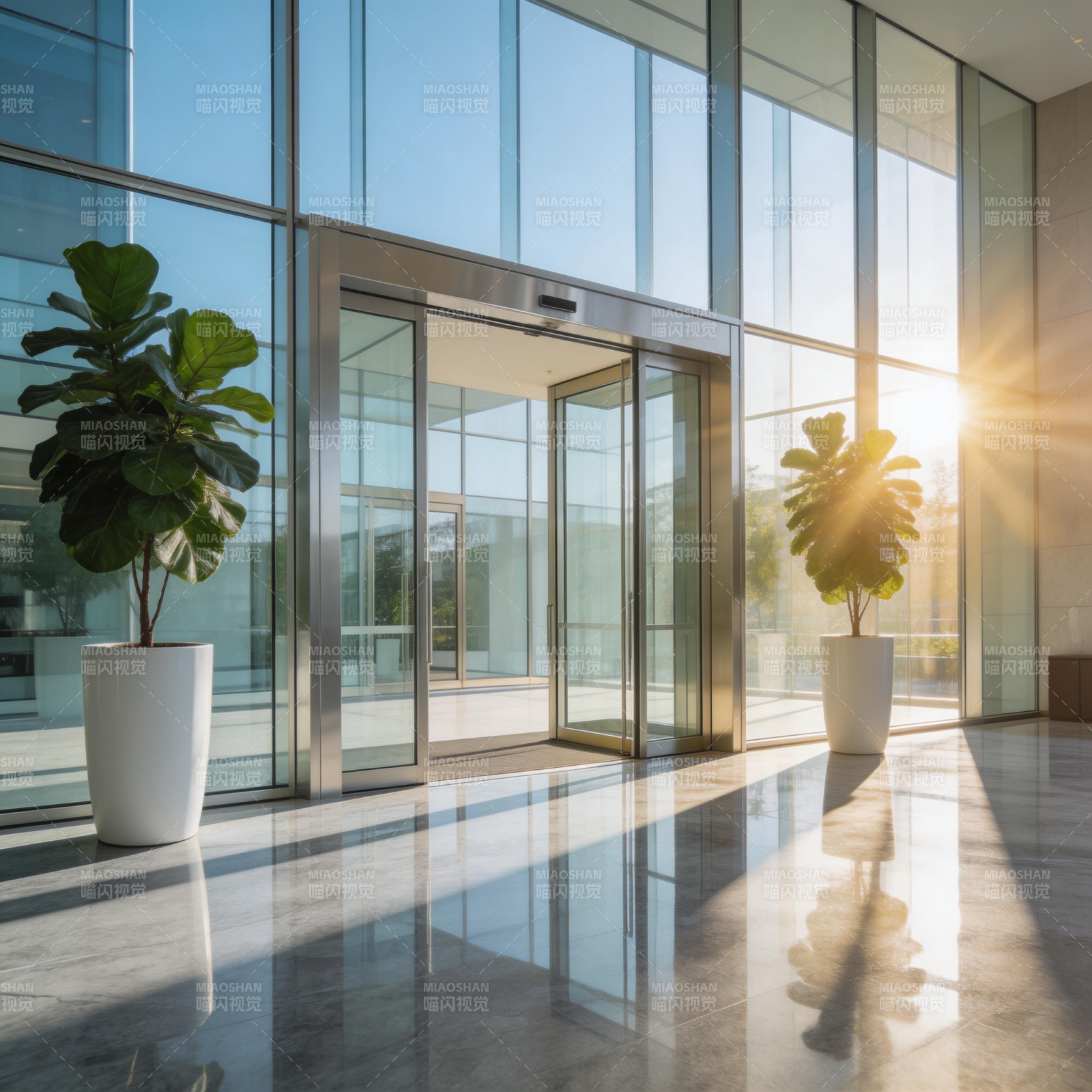 现代建筑入口图片