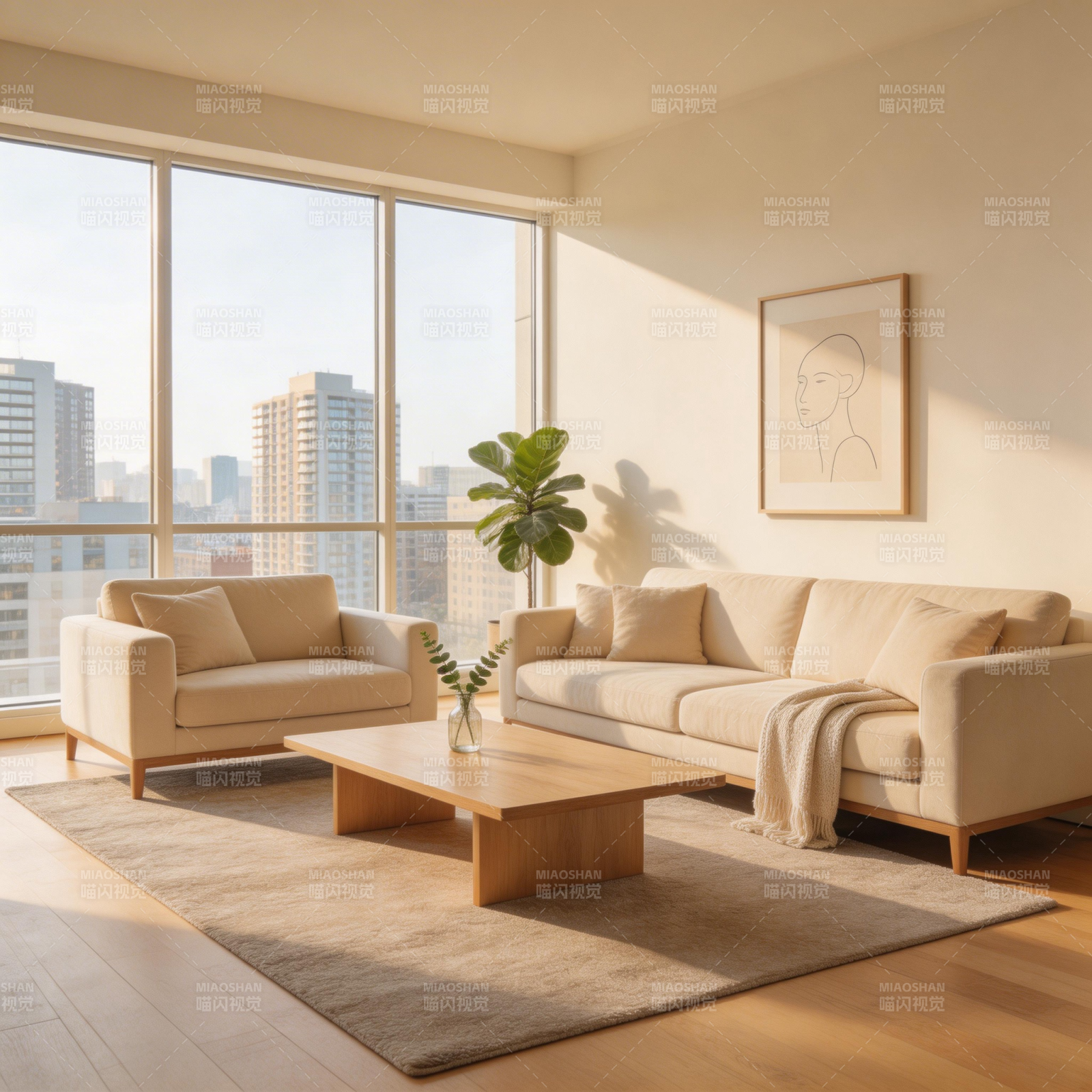 现代简约客厅设计图片