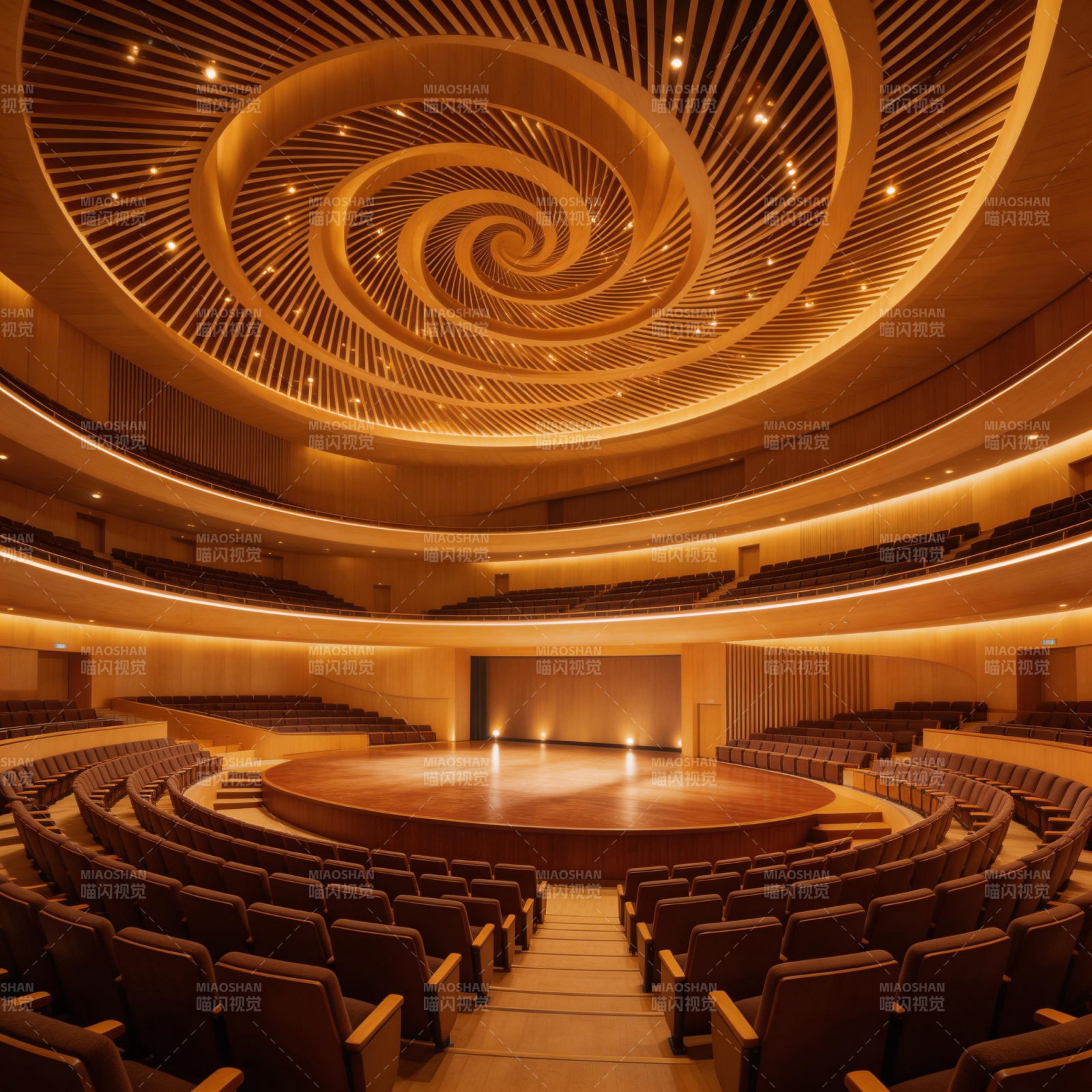 螺旋穹顶音乐厅图片