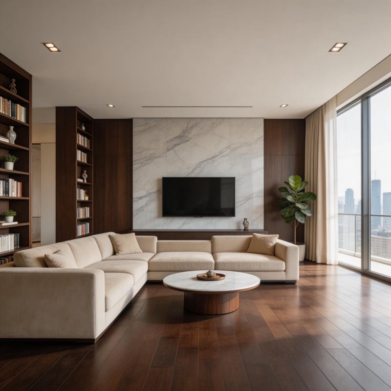 现代简约客厅设计图片