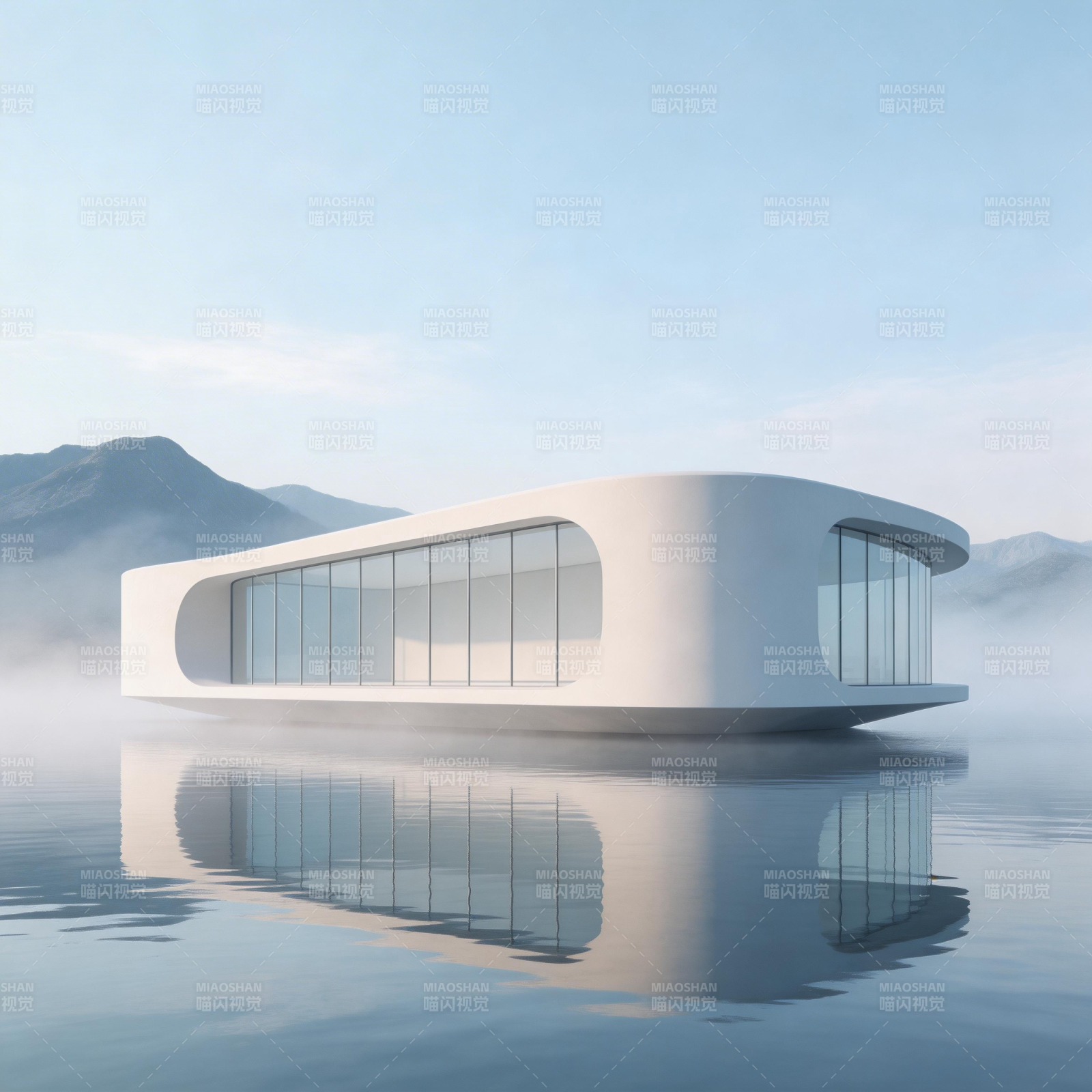 浮水现代居所图片