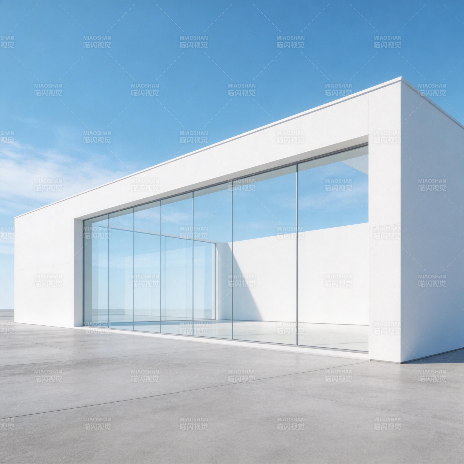 现代极简建筑图片