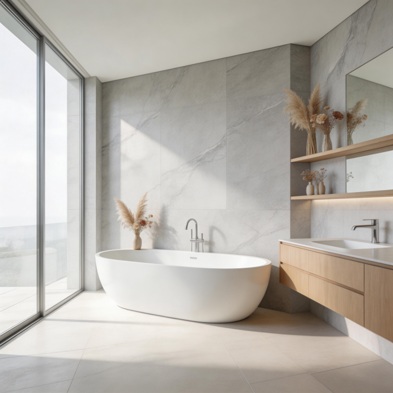 现代简约浴室设计图片