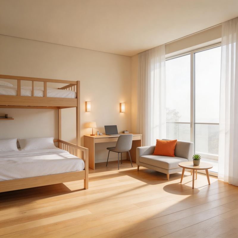 温馨简约卧室图片