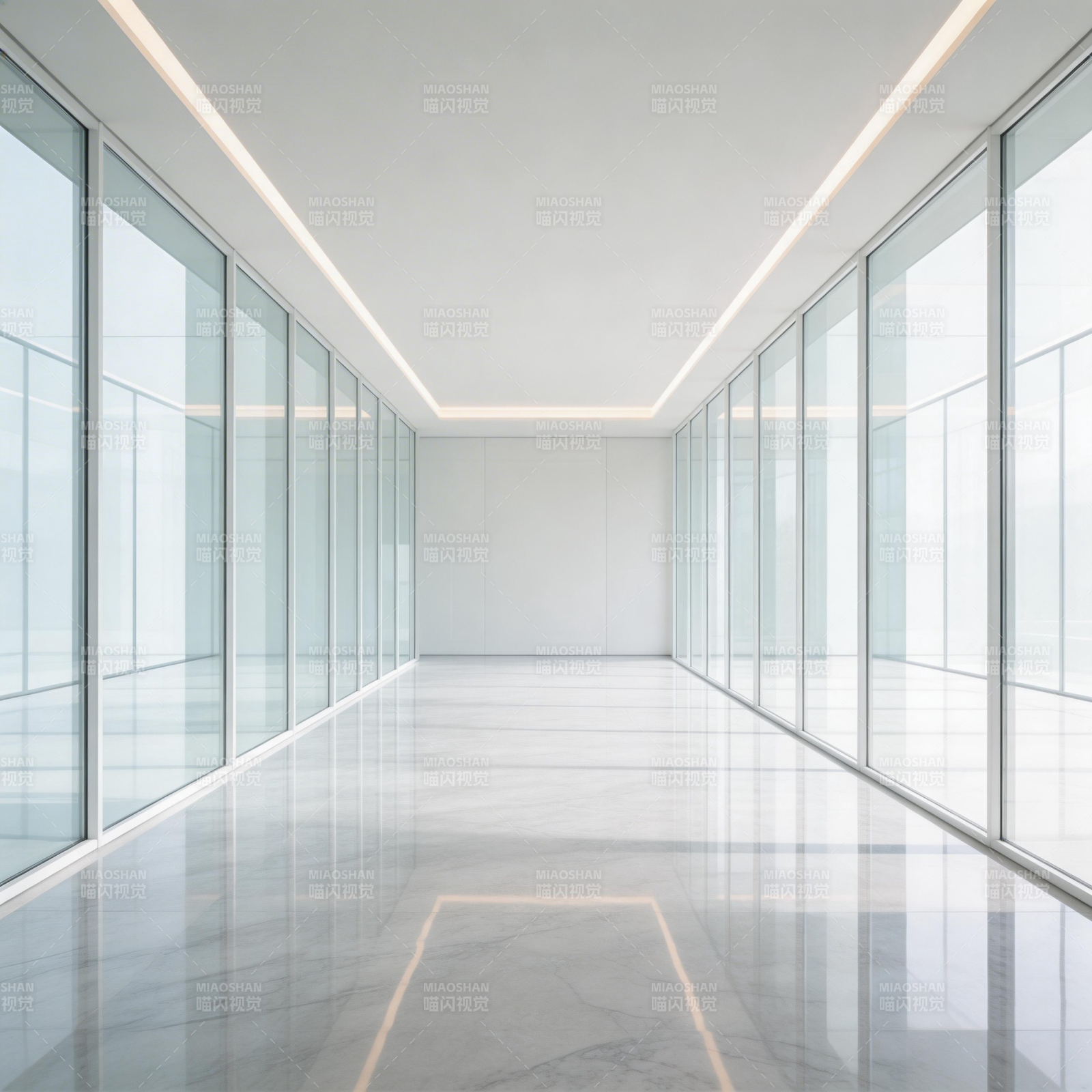 现代简约走廊图片