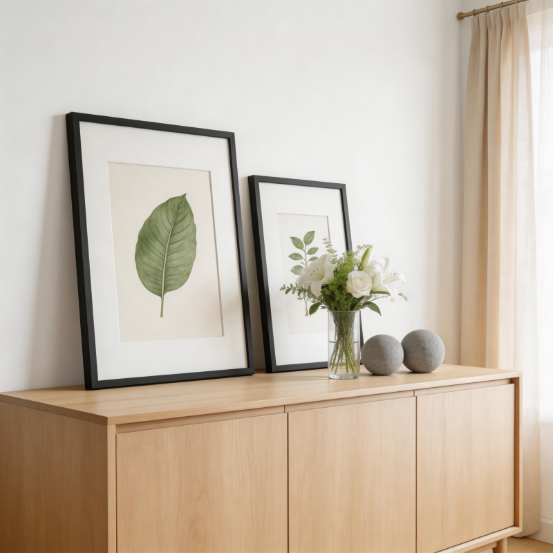 简约绿意家居装饰图片