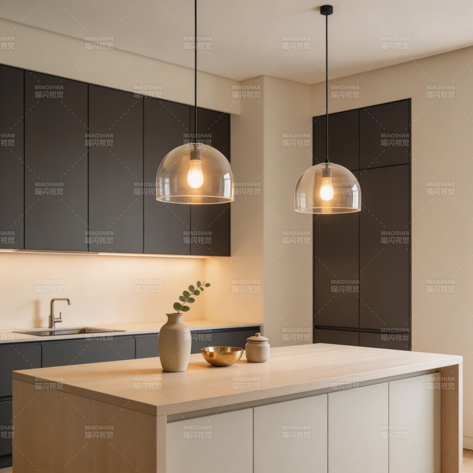 现代简约厨房设计图片