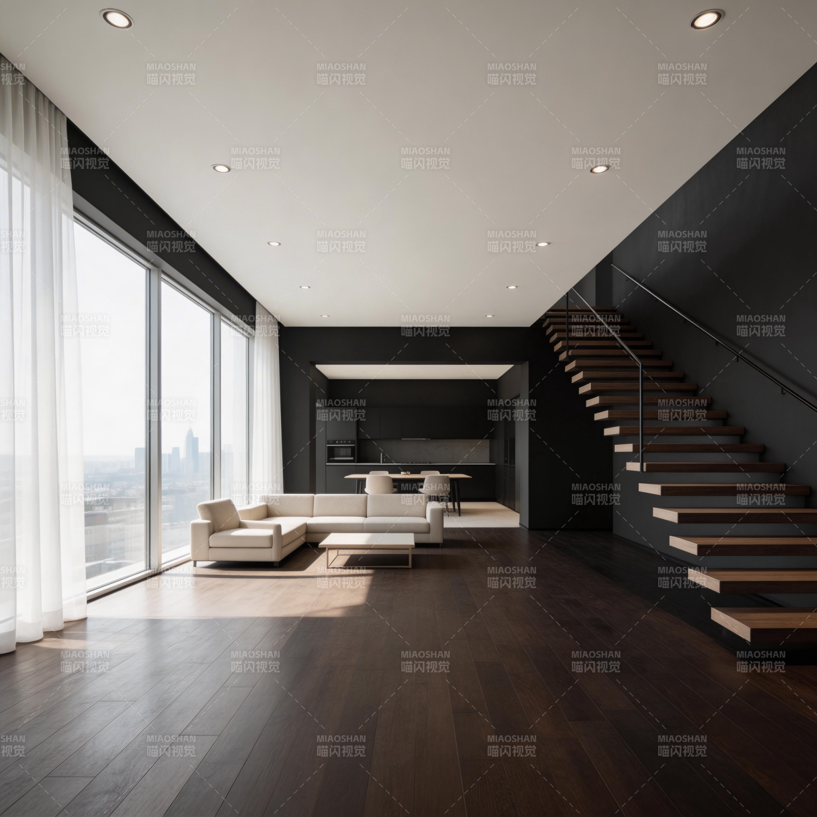 现代简约客厅设计图片