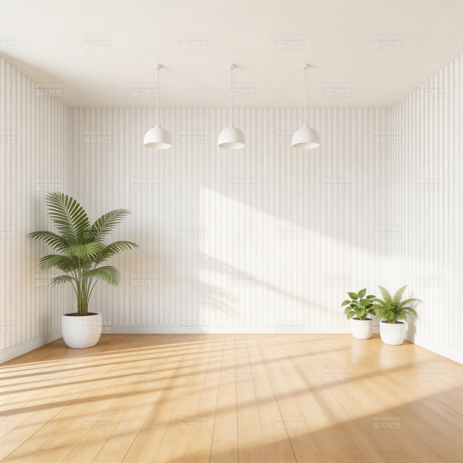 简约明亮的室内空间图片