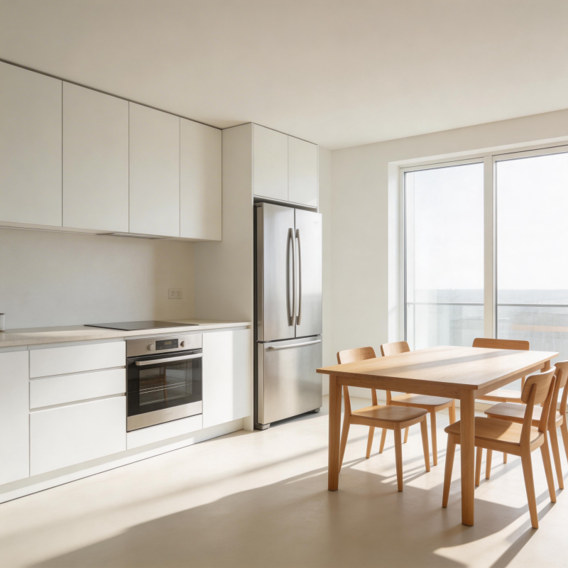 现代简约厨房餐厅图片