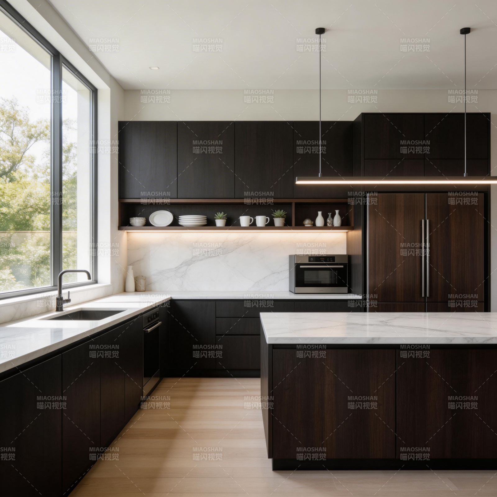 现代简约厨房设计图片