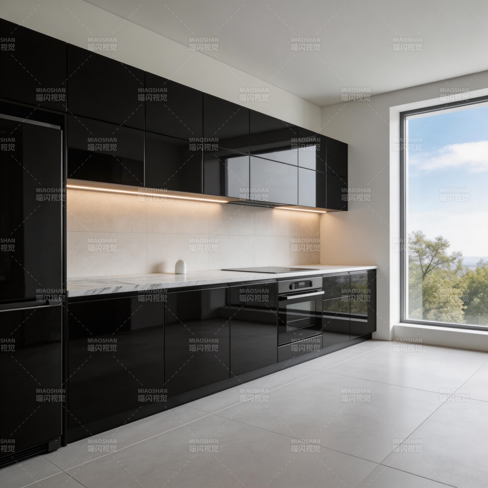 现代简约厨房设计图片