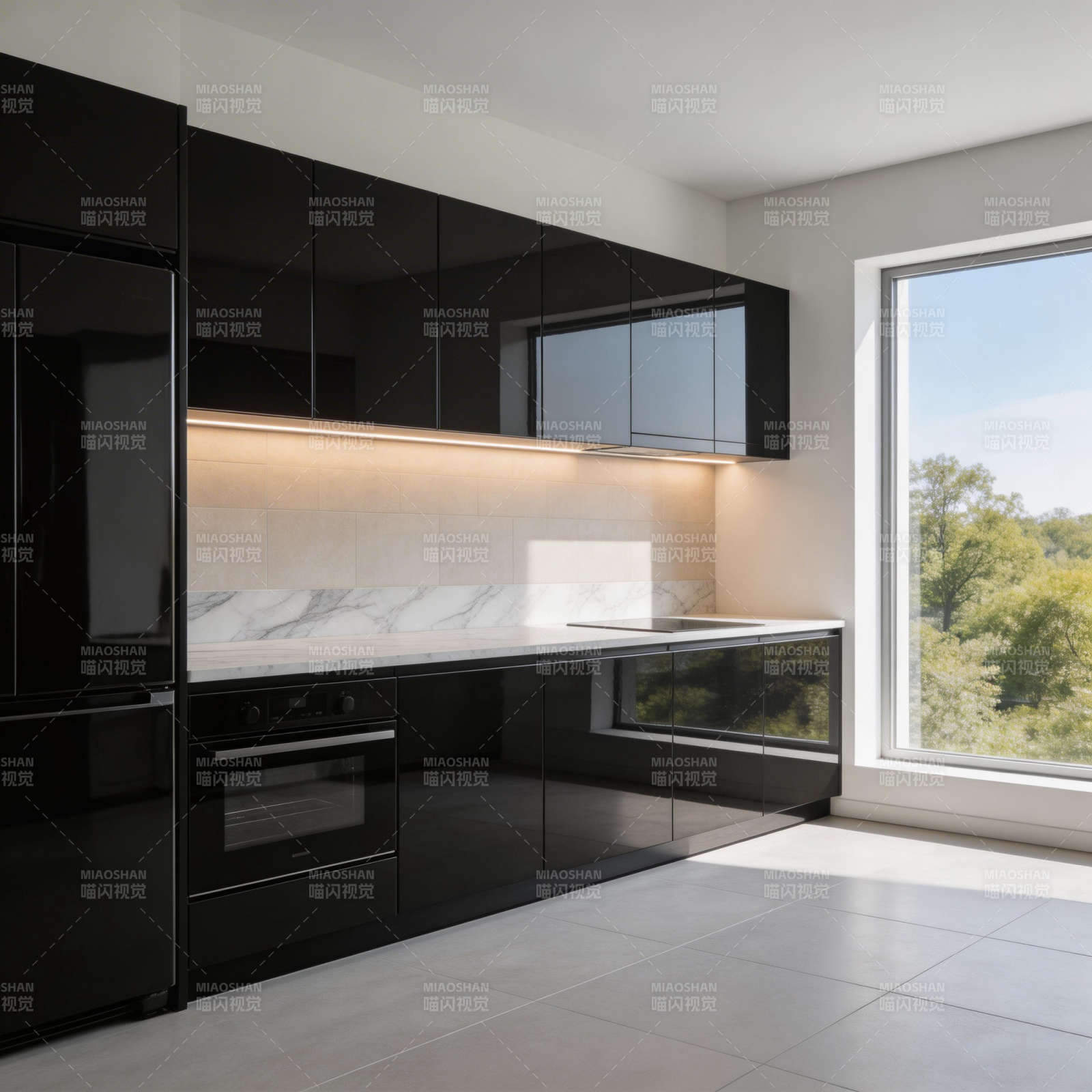 现代简约厨房设计图片