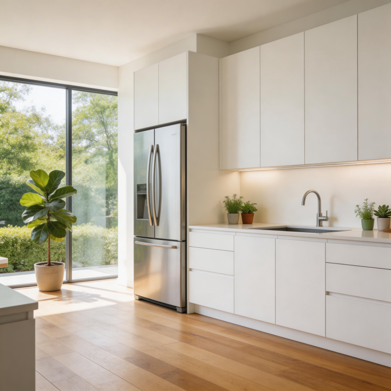 现代简约厨房图片