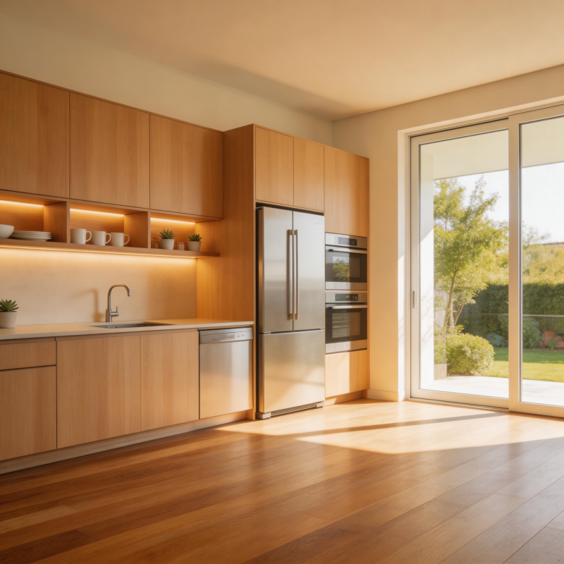 现代简约厨房图片