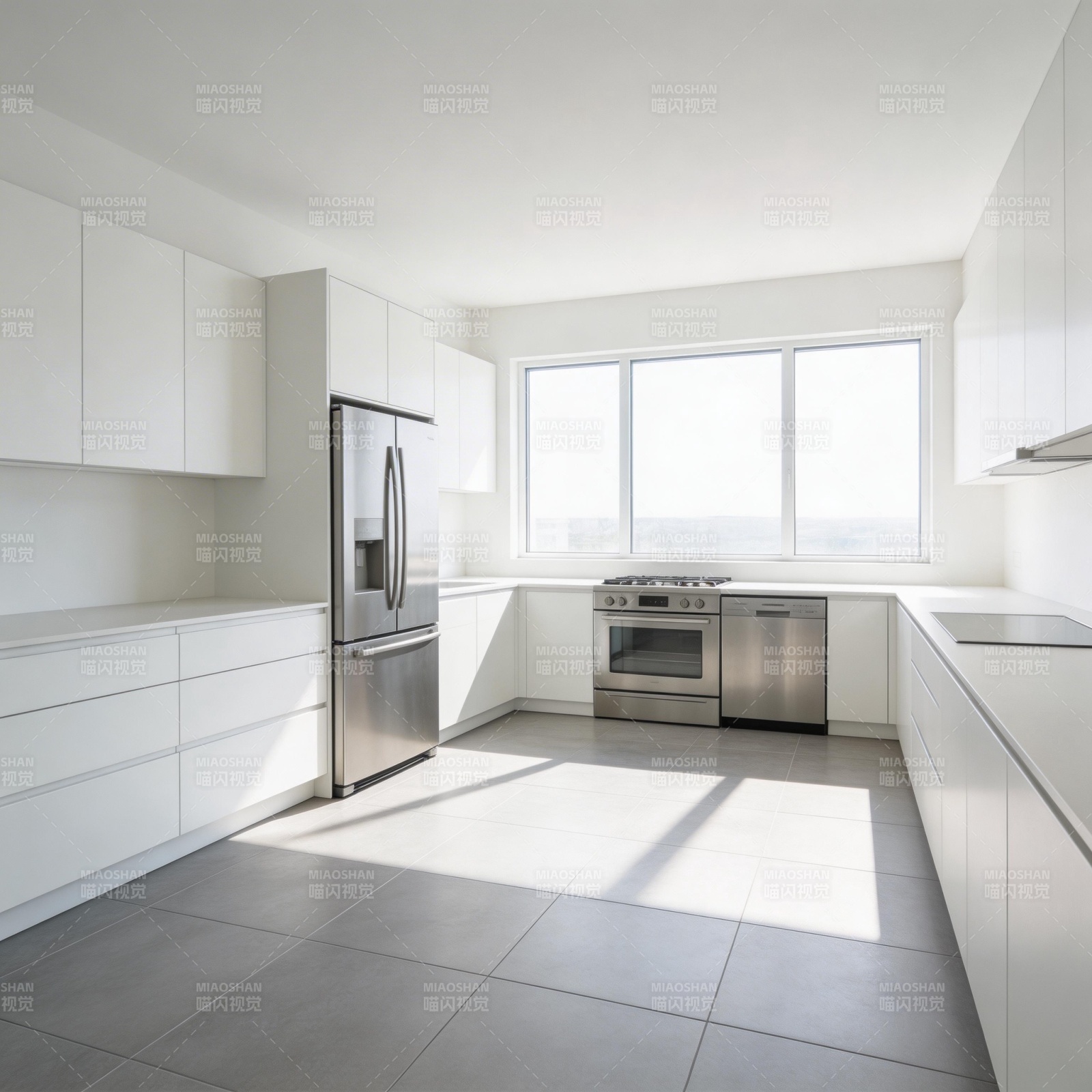 现代简约厨房设计图片