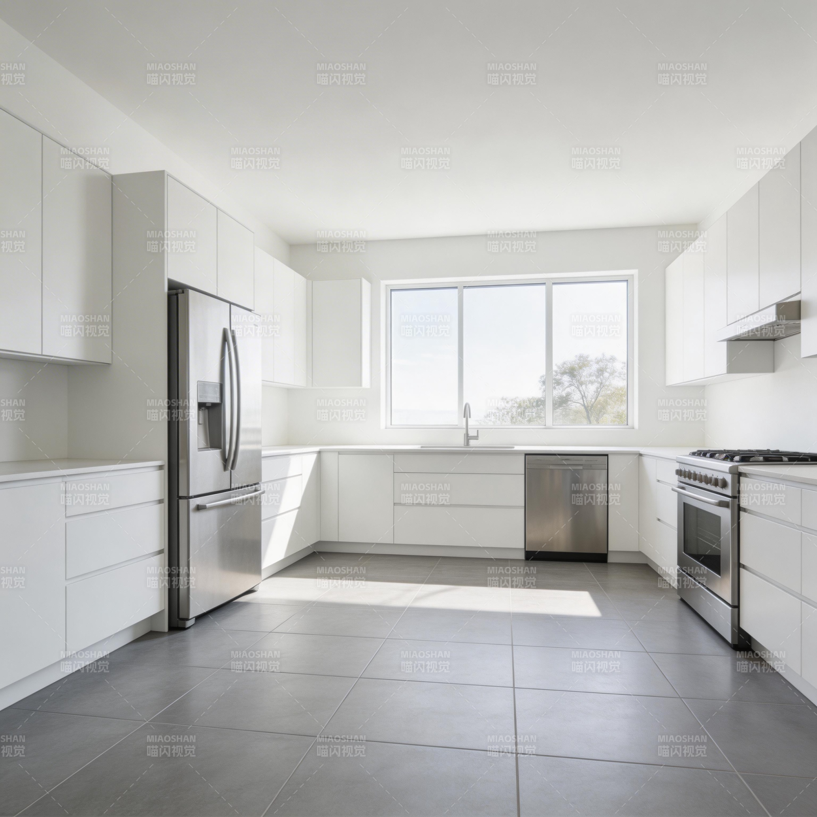 现代简约厨房设计图片