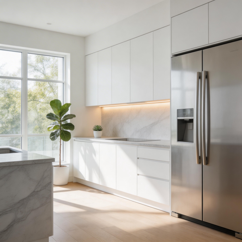 现代简约厨房图片