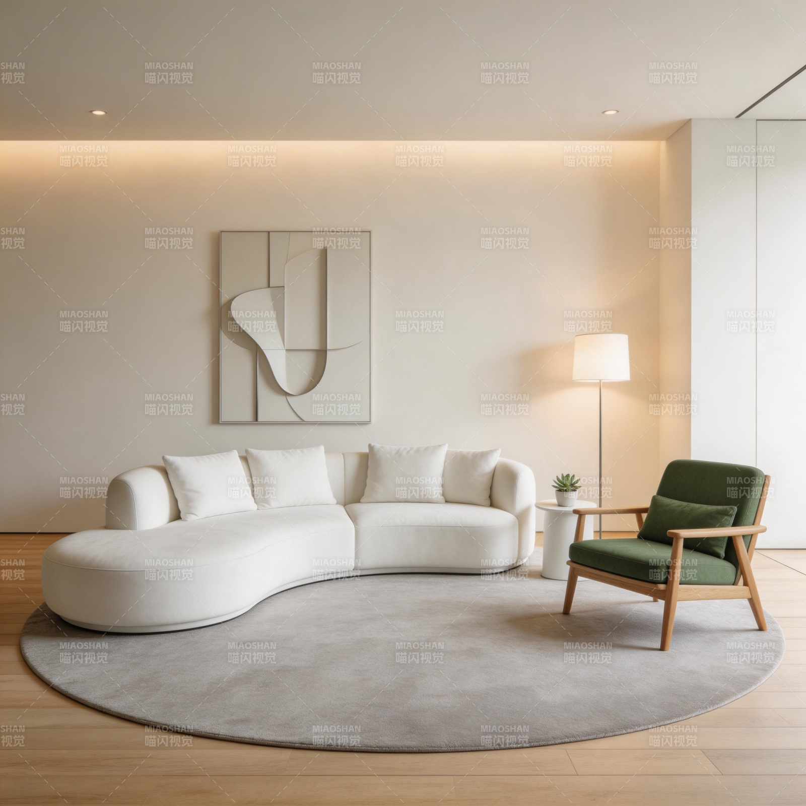 现代简约客厅设计图片