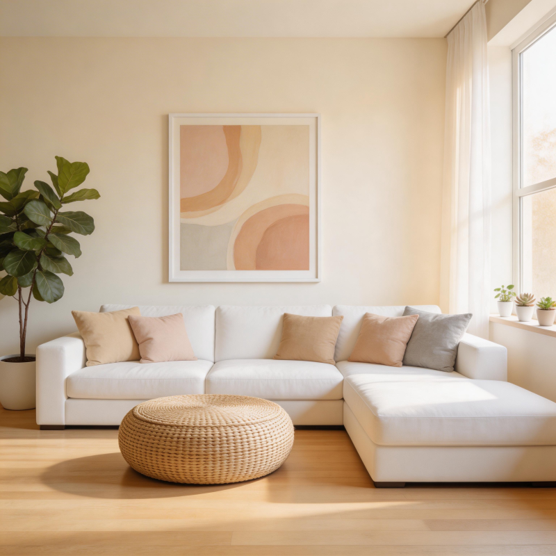 温馨现代客厅图片