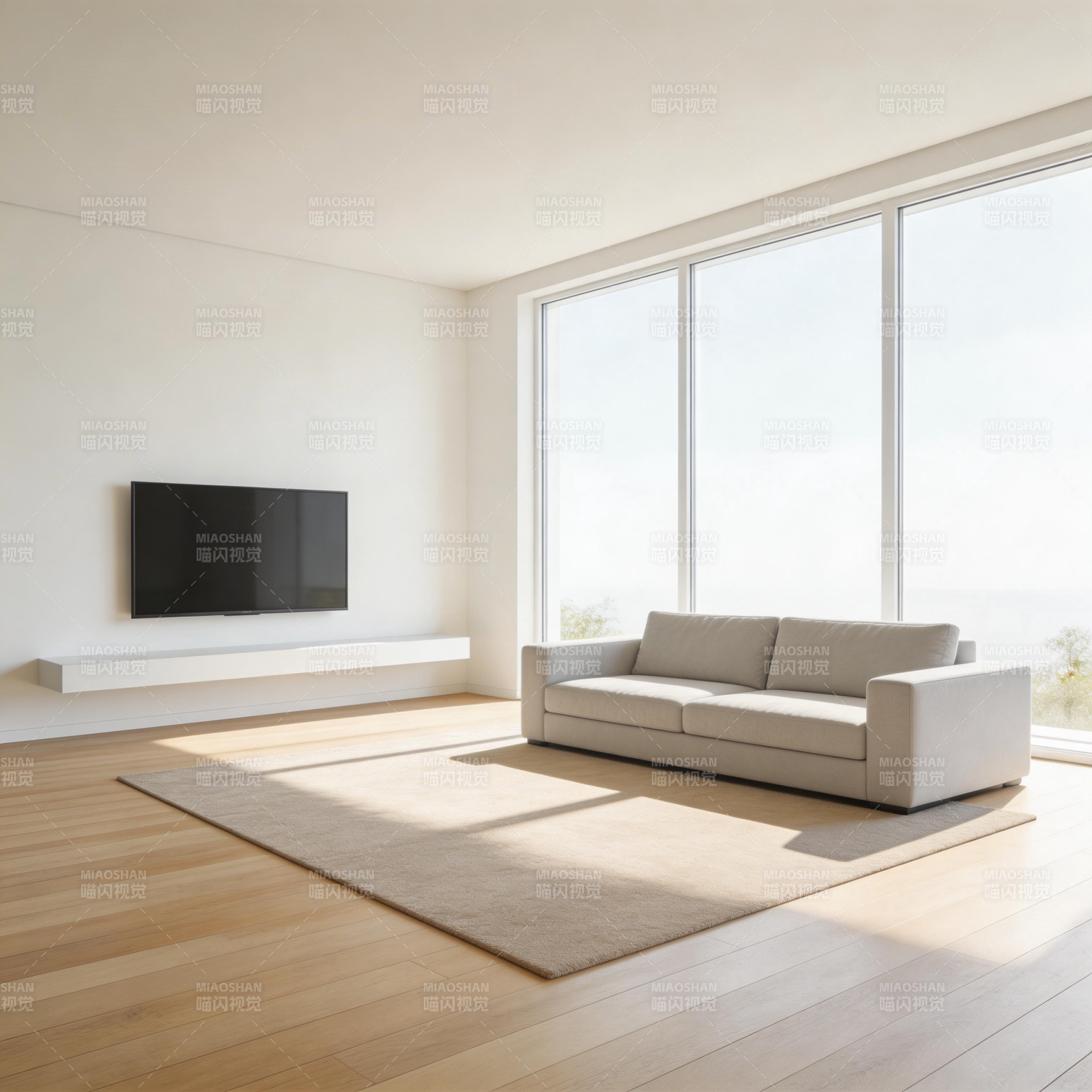 简约现代客厅设计图片