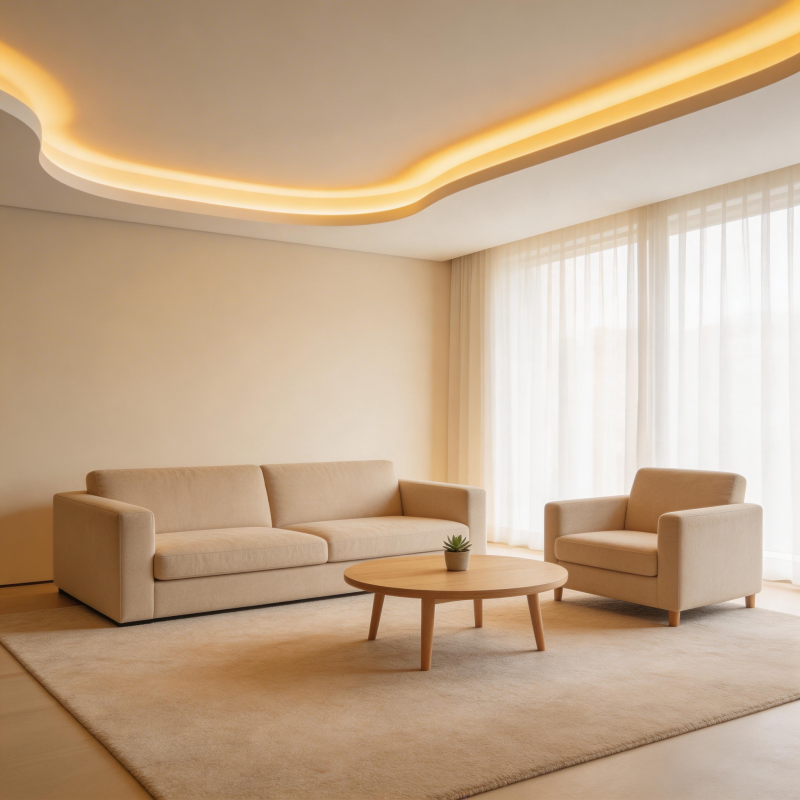 温馨现代客厅设计图片