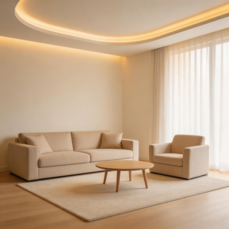 温馨现代客厅设计图片