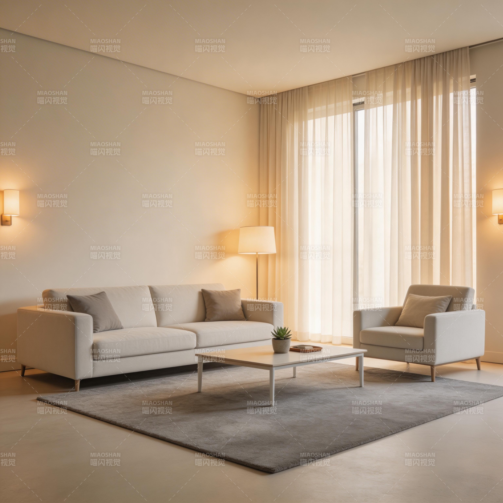 现代简约客厅设计图片