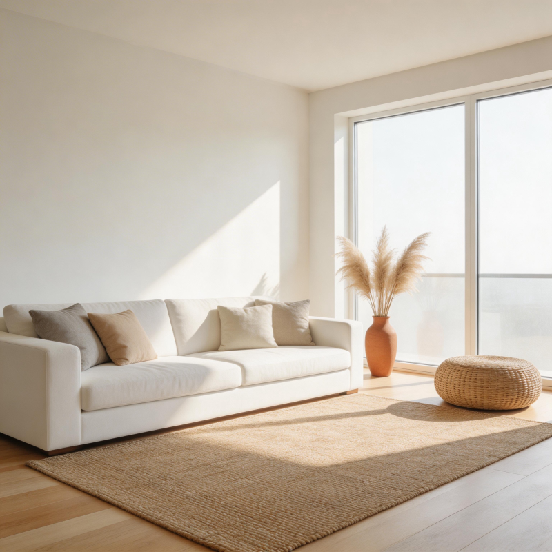 简约客厅阳光照图片