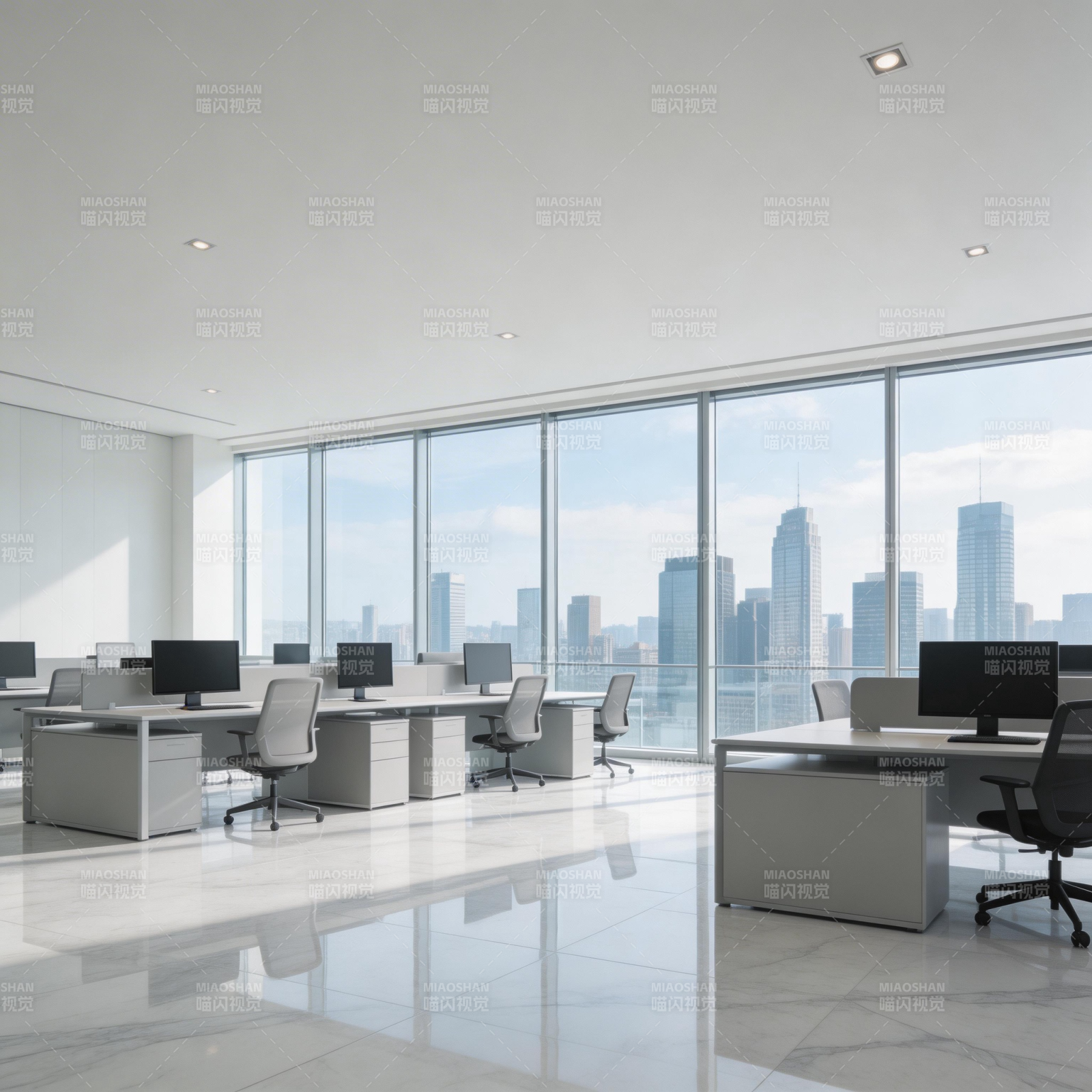 现代办公空间图片