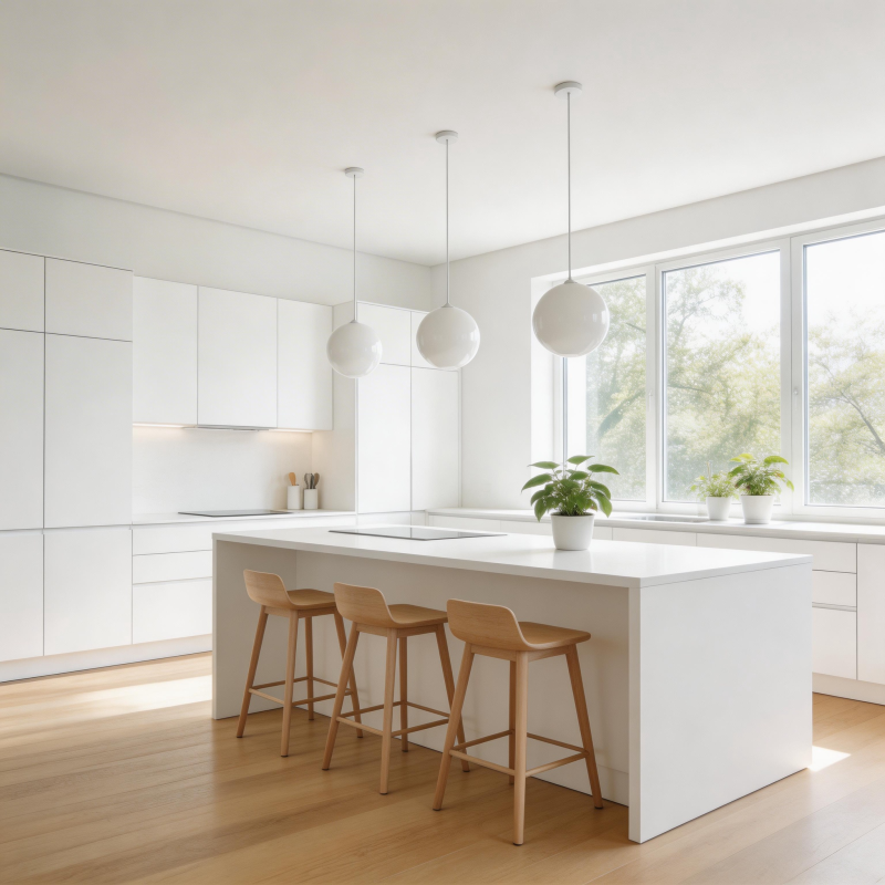 现代简约厨房设计图片