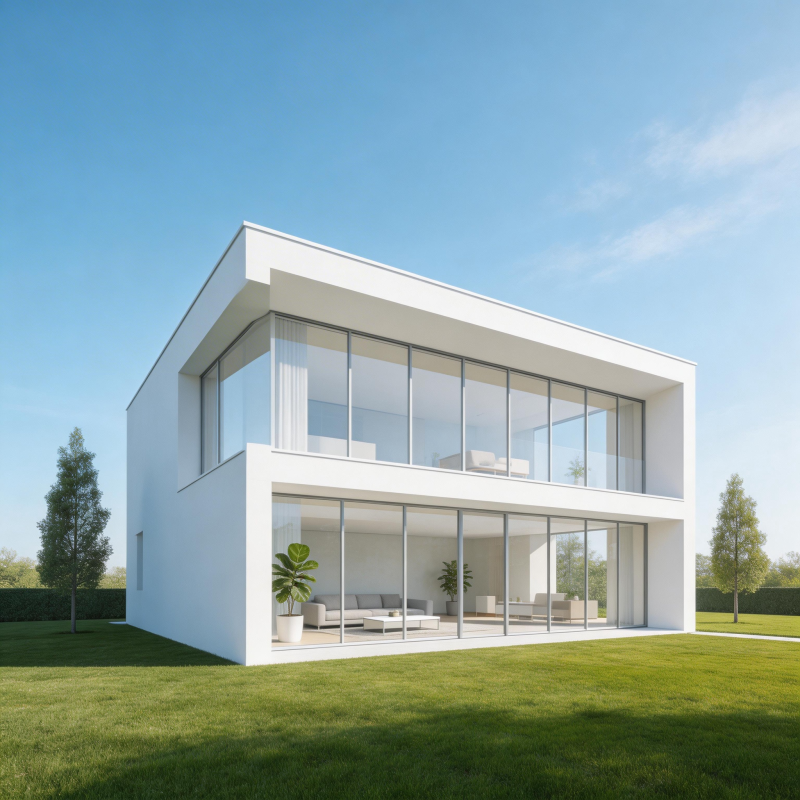 现代简约别墅图片