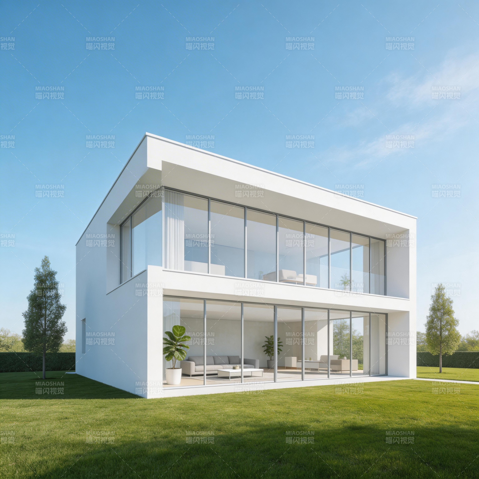 现代简约别墅图片