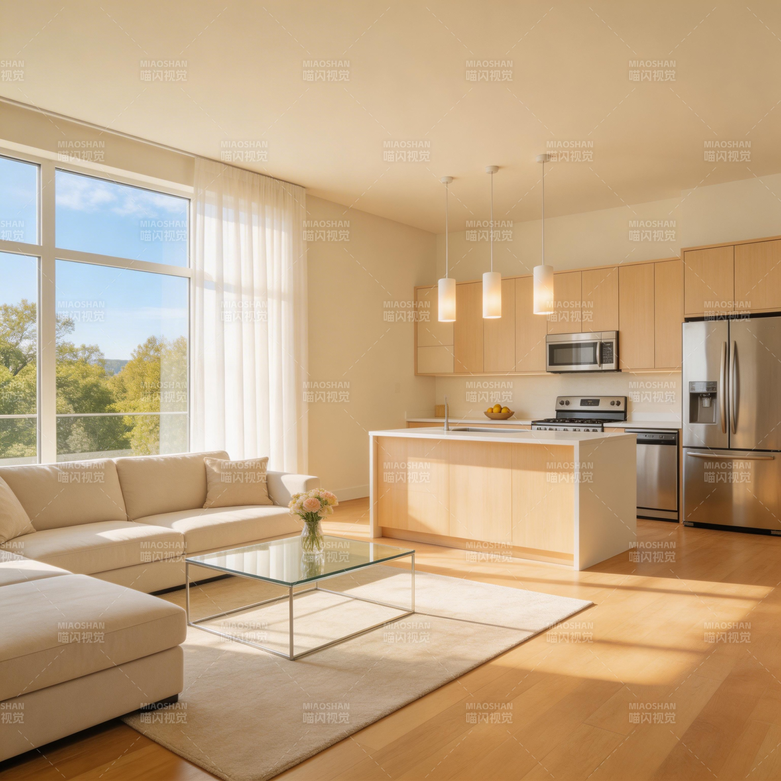 现代简约家居空间图片