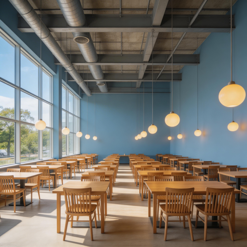 现代简约餐厅图片