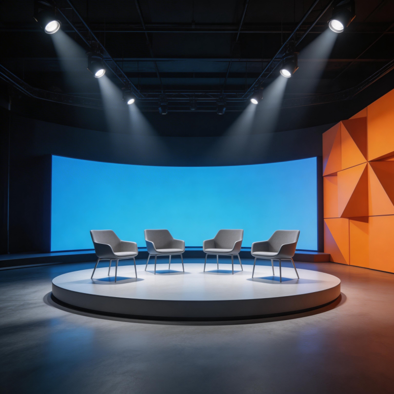 现代舞台四椅布局图片