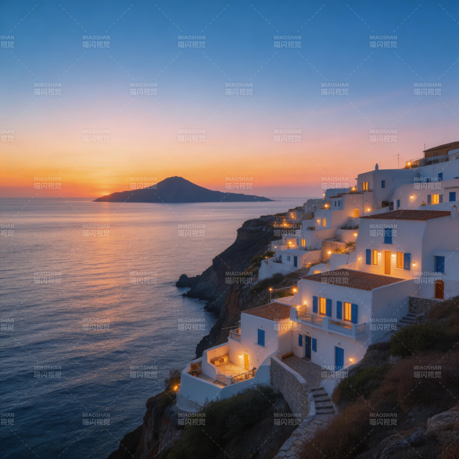 悬崖上的黄昏民宿图片