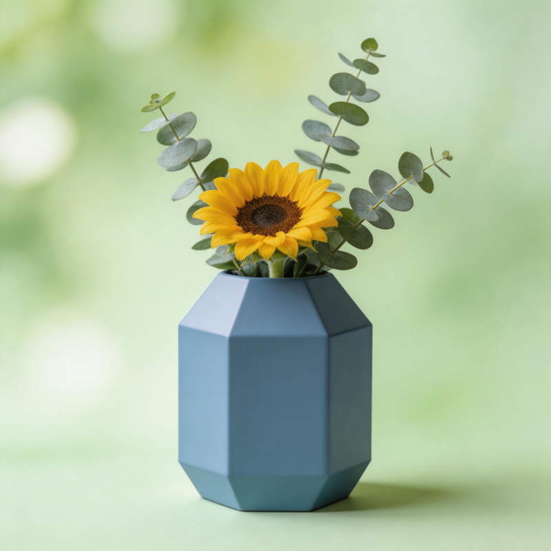 向日葵与尤加利图片