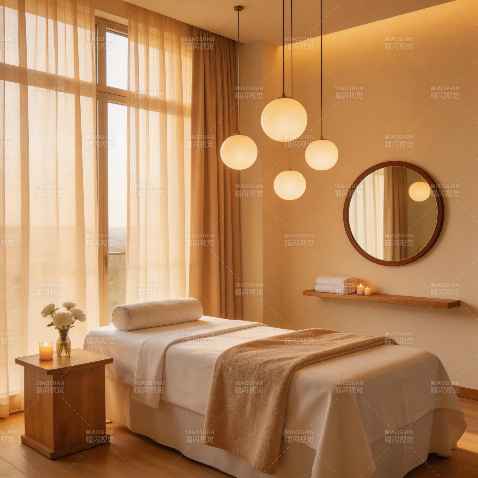 温馨按摩室图片