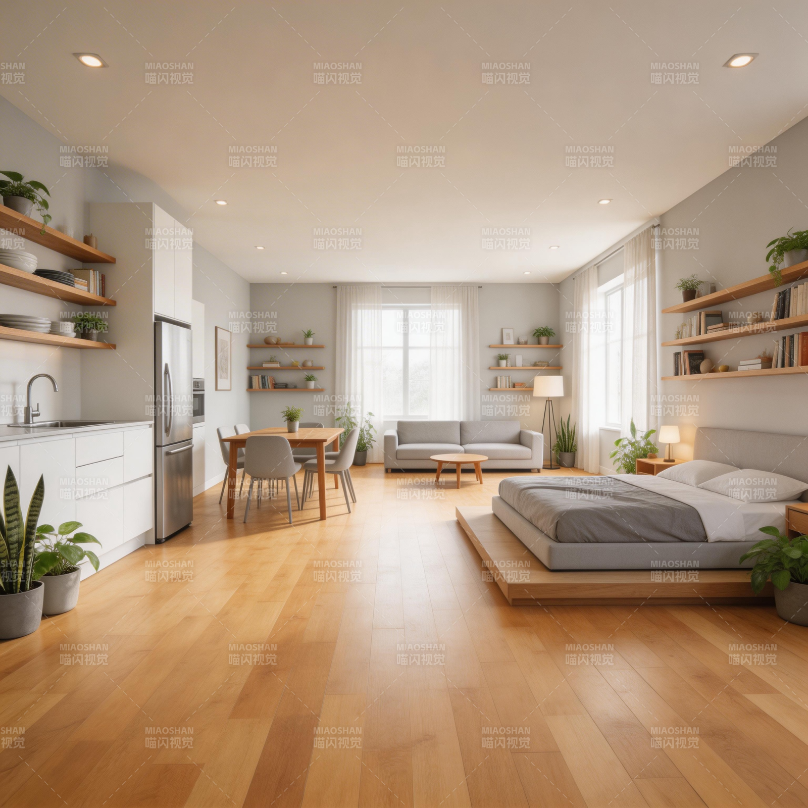 现代简约家居空间图片