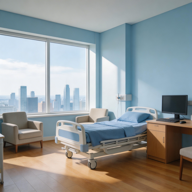 明亮病房 城市景观图片